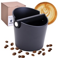 Abklopfbehälter- Abschlagbehälter für Siebträger - Knock Box - Espresso Abklopfbehälter- Abschlagbox für Kaffeesatz - qualititives Kaffeezubehör von JoeFrex