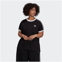 adidas Originals T-Shirt ADICOLOR CLASSICS 3-STREIFEN – GROSSE GRÖSSEN schwarz 1X (42/44)