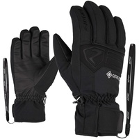 Ziener Herren GREGGSON GTX Ski-handschuhe/Wintersport | Wasserdicht, Atmungsaktiv, Gore-tex, Black, 10,5