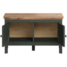 VCM Stanton 77 x 48 x 39 cm tannengrün / Eiche