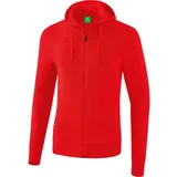 Herren Kapuzensweatjacke red XXL