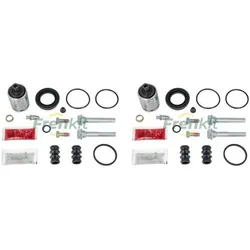 2x Frenkit Reparatursatz Bremssattel Hinten Passend Für Lancia Thesis: