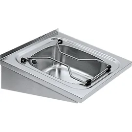 KWC AR Ausgussbecken, SIRIUS, Edelstahl, 500x180x500 mm, Klapprost