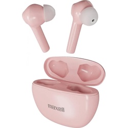 Maxell Dynamic+ kabellose Kopfhörer mit Ladeschale Bluetooth rosa (Kabellos), Kopfhörer, Pink