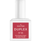 nailtime Duplex UV Nail Polish Farblack rot 8 ml