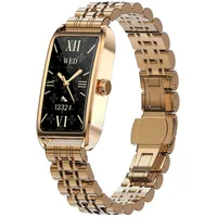 Fitness Tracker Damen Elegant Rosegold Smartwatch mit Schlafmonitor Herzfrequenz Schrittzähler Kalorienzähler Menstruationszyklus Luxus Uhren für Frauen