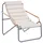 Beliani Lounge Set 2-tlg. Dunkelgrau