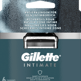 Gillette INTIMATE Rasierklinge 6 Stück(e) Männer