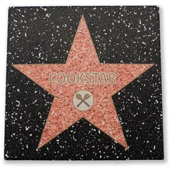 Winkee Rocks Walk of Fame Topfuntersetzer