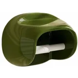 Ohne Bohren Badezimmerrollenhalter, wasserdichtes Kunststoff-Toilettenpapier-Aufbewahrungsregal, Vintage Badezimmerrollenhalter (Grün)