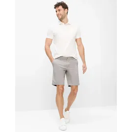 Brax Bermudas "Style PHIL B", Herren, Gr. 40, Normalgrößen, grau, Web, 72% Baumwolle, 24% Polyester, 4% Elasthan, Hosen Bermudas