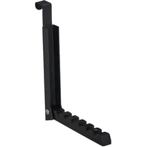 Relaxdays Türhaken Klapphaken Schwarz