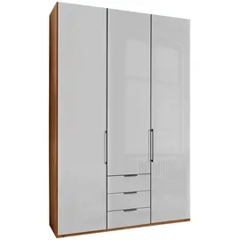 Wiemann Drehtürenschrank Monaco 148,5 x 236 x 58 cm Braun/Weiß