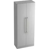 Hammerbacher Solid Garderobenschrank 80x42x200,4cm grau