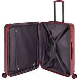 TRAVELHOUSE Porto 4-Rollen L / 50 cm / 119 l rot/gestreift