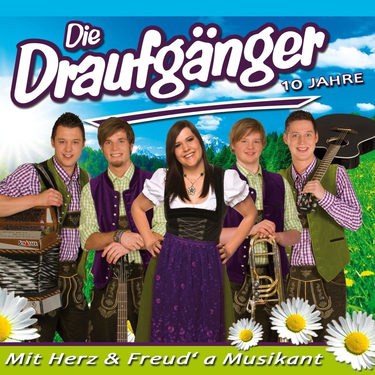 Die Draufgänger - Mit Herz & Freud' a Musikant CD - Die Draufgänger. (CD)