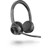 Poly Voyager 4320 USB-C Stereo-Headset + BT700 Dongle, MS-Teams (Bulk)