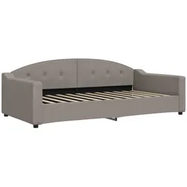 vidaXL Tagesbett 100 x 200 cm Taupe