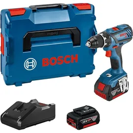 Bosch GSR 18V-28 Professional inkl. 2 x 4 Ah + L-Boxx 06019H410A