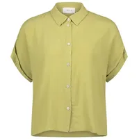 Cartoon Bluse in Moosgrün - 34