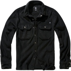 Brandit Jeff Fleece, Hemd - Schwarz - 5XL