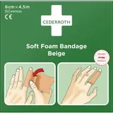 Cederroth Pflaster Soft Foam Bandage\", Beige 6cm x