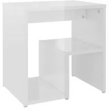 vidaXL Nachtschrank 2 Stk. 40 x 30 x 40 cm Hochglanz-Weiß