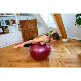 powershot Gymnastikball Rot 75 cm
