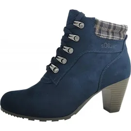 s.Oliver Schnürstiefelette Blau 39