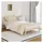 vidaXL Massivholzbett 100 x 200 cm Braun