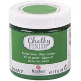 Rayher Chalky Finish Kreidefarben immergrün 118,0 ml