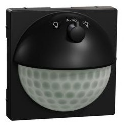 Merten ARGUS 180 UP Sensor-Modul mit Schalter , System M, schwarz matt