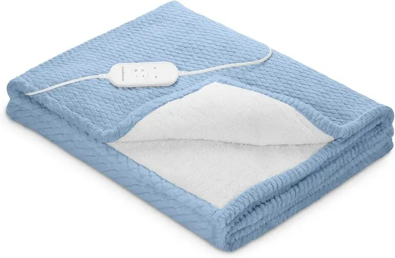 medisana HB 415 Elektrische Heizdecke, Denim-Blau, 180 x 130 cm - 1 Stück