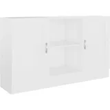 vidaXL Sideboard Weiß 120x30,5x70 cm Holzwerkstoff