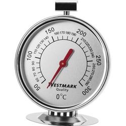 Westmark Ofenthermometer mechanisch, Thermometer + Hygrometer, Silber