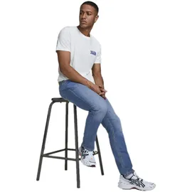 JACK & JONES Jjiglenn Slim Fit Blau 27/32