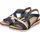 Rieker V3663 Damen Blau 40