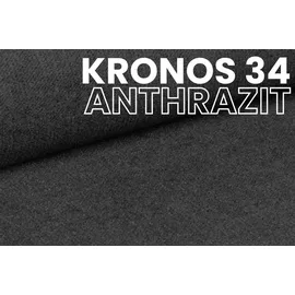 dein schlaf 24 BOXBETT DAVID 160/200 Velour Anthrazit mit einer Matratze H4 - Dunkelgrau
