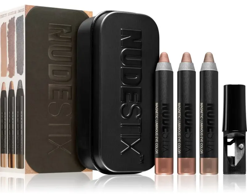 Nudestix Kit Nude Metallic Eye Mini Set von dekorativer Kosmetik für die Augen