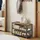 VASAGLE Schuhbank 30 x 73 x 45 cm braun-schwarz / braun