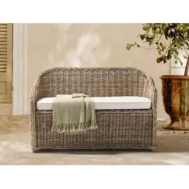 Beliani SUSUA 141 x 86 x 69 cm Beige/Weiß