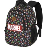 Karactermania Marvel The Avengers Chibi Plus Running Rucksack - Black - One Size