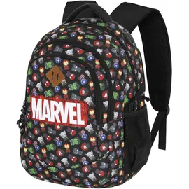 Karactermania Marvel The Avengers Chibi Plus Running Rucksack - Black - One Size