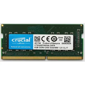 Crucial 8GB DDR4 PC4-19200 SO-DIMM (CT8G4SFS824A)
