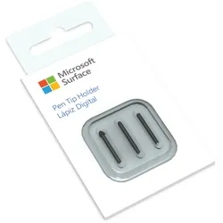 Microsoft Surface Pen Tips V2, Spitze, Schwarz, Microsoft Surface Pen, 3 Stück(e
