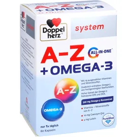 Queisser Doppelherz A-Z+Omega-3 all-in-one system Kapseln
