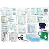 HM Arbeitsmedizin Komplett-Set Erste-Hilfe nach aktueller DIN/EN 13 169 PLUS 1 für Betriebe inkl. Notfallbeatmungshilfe & Verbandbuch