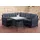 CLP Sierra Gartengarnitur Polyrattan grau/schwarz