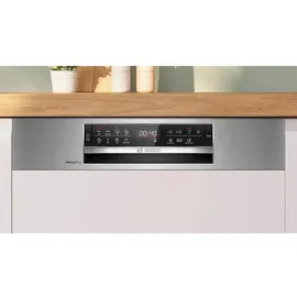 Bosch Serie 6 SMI6ECS10E Einbau-Geschirrspüler (teilintegrierbar, 598 mm breit, Edelstahl)