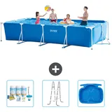 Rechteckiger Frame Pool - 450x220x84 Cm - 4-teilig  S30280